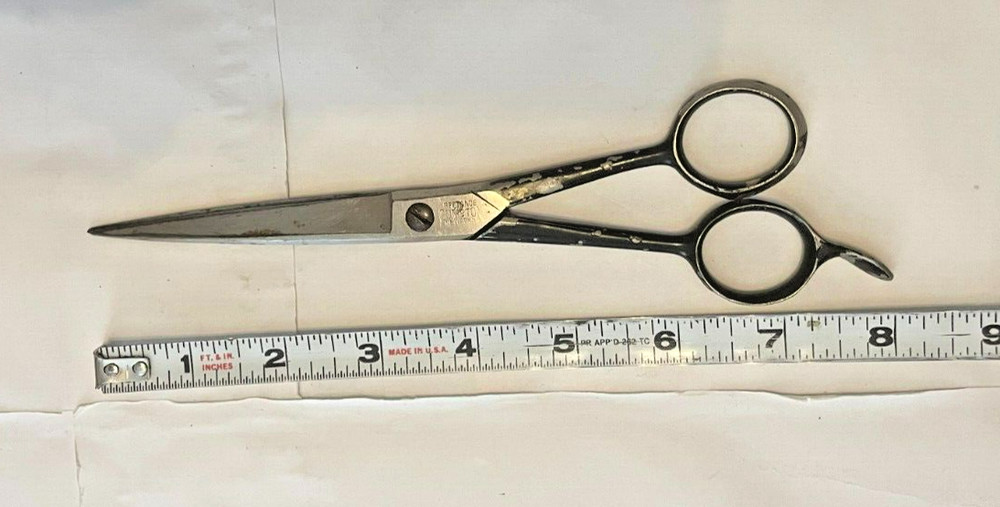 Reliance Compton Scissors #2 Newark NJ. Good Vintage Condition Please Read