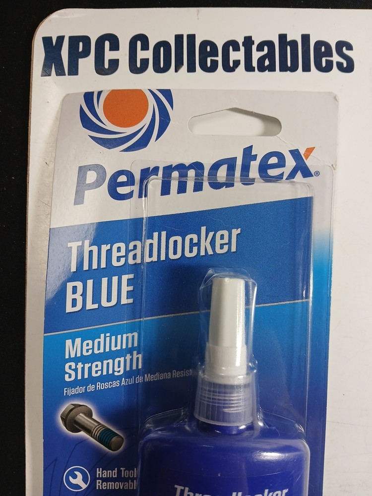 Permatex 24240 1.22oz Blue Threadlocker Medium Strength Threadlocker