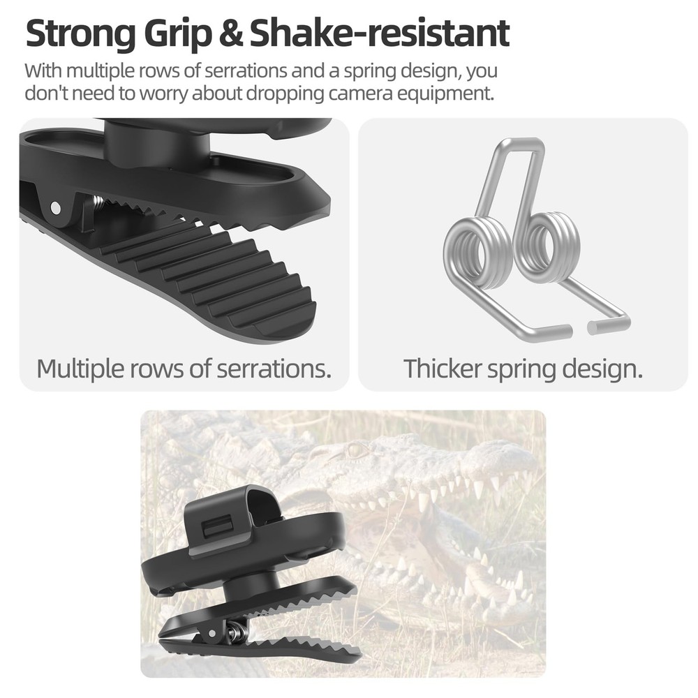 Camera Backpack Clip for Insta360 Go 3S 360 Rotation Quick Release Mount Hat