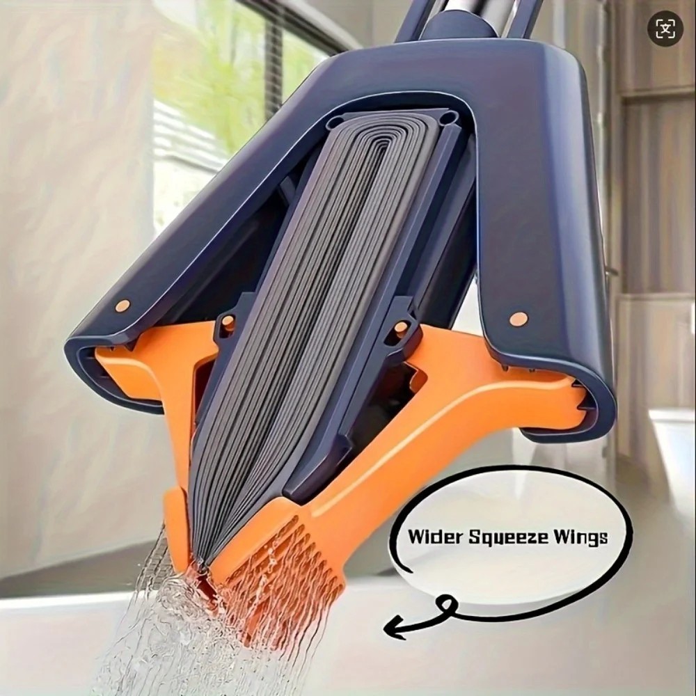 Super Pressure Suction Mop Floor Cleaning Washable Better Than Microfiber
