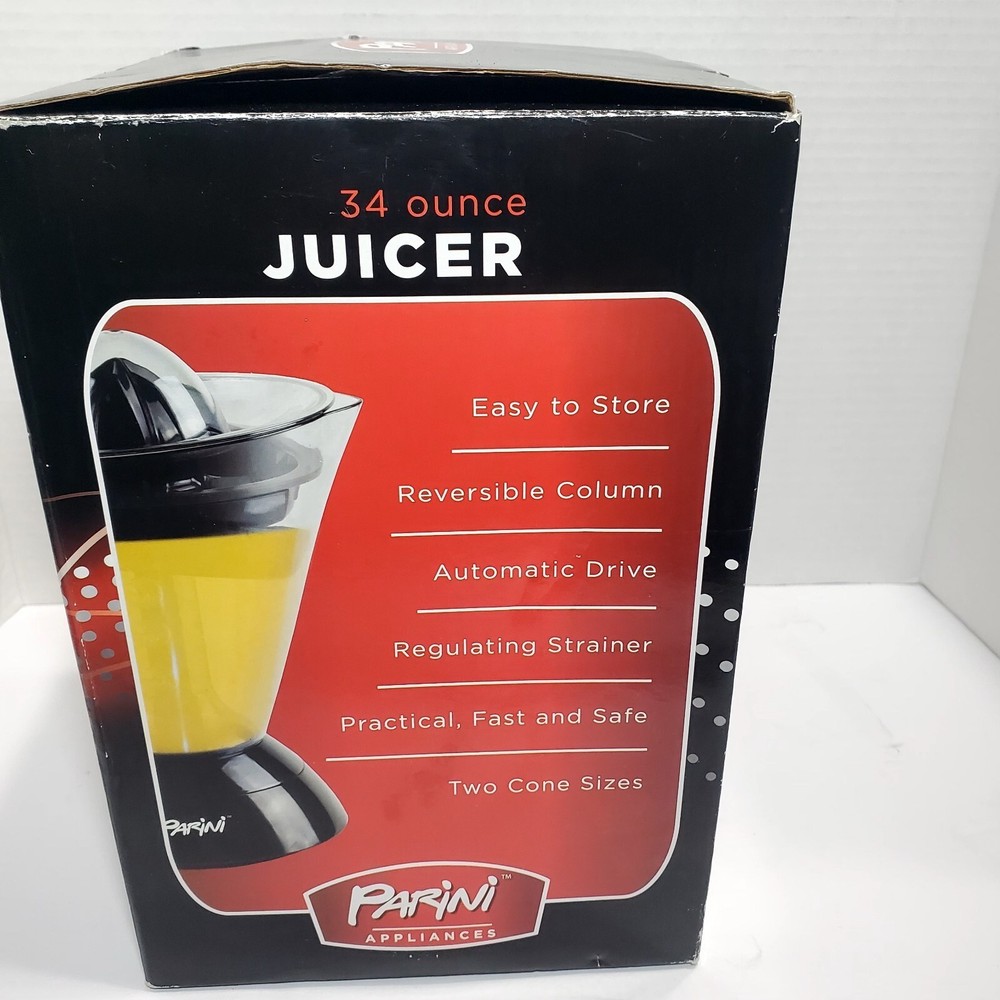 Parini Appliances Electric 34oz Juicer Automatic Drive