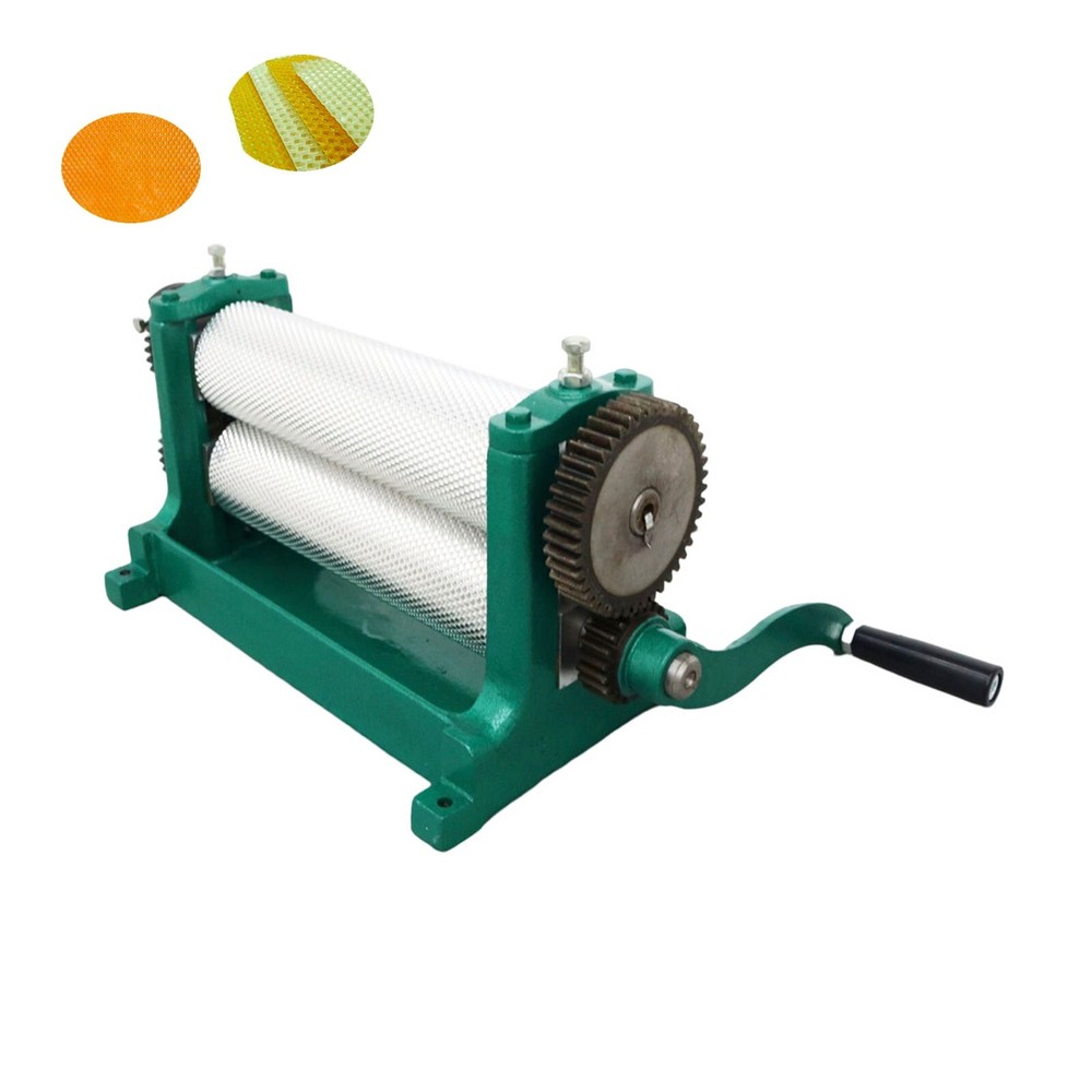 Manual Bee Wax Foundation Sheet Mills Machine Comb Foundation Machine Bore 5mm