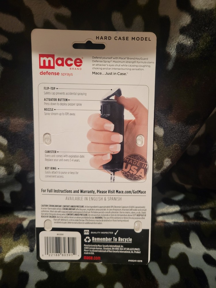 Mace Defense Spray
