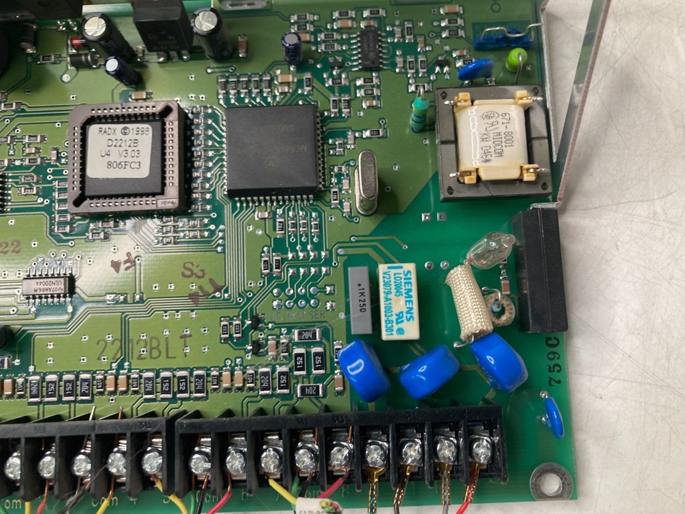 Bosch/Radionics Digital Alarm Control Panel Board D2212B