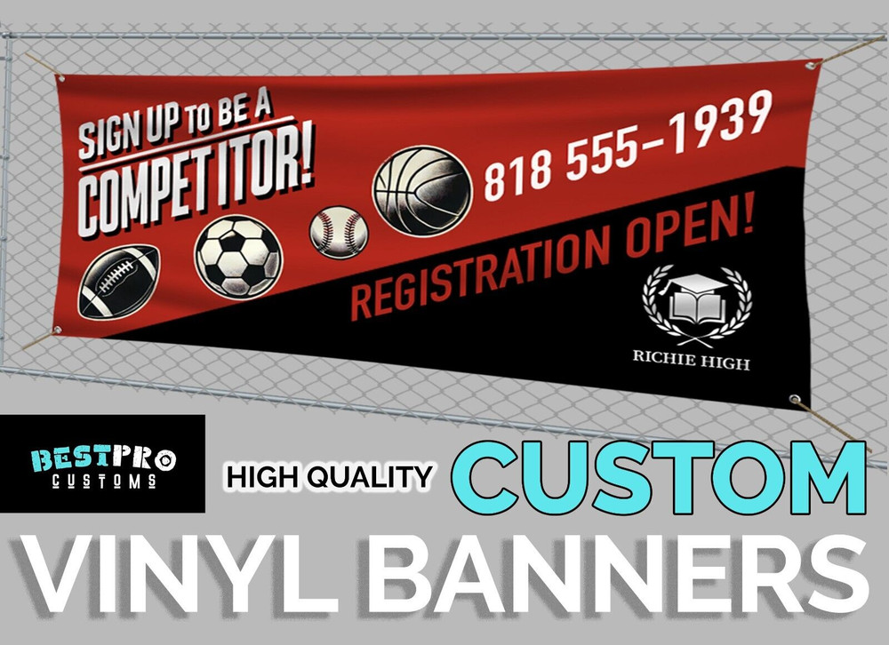 Custom Banners For Events 3ft x 6ft