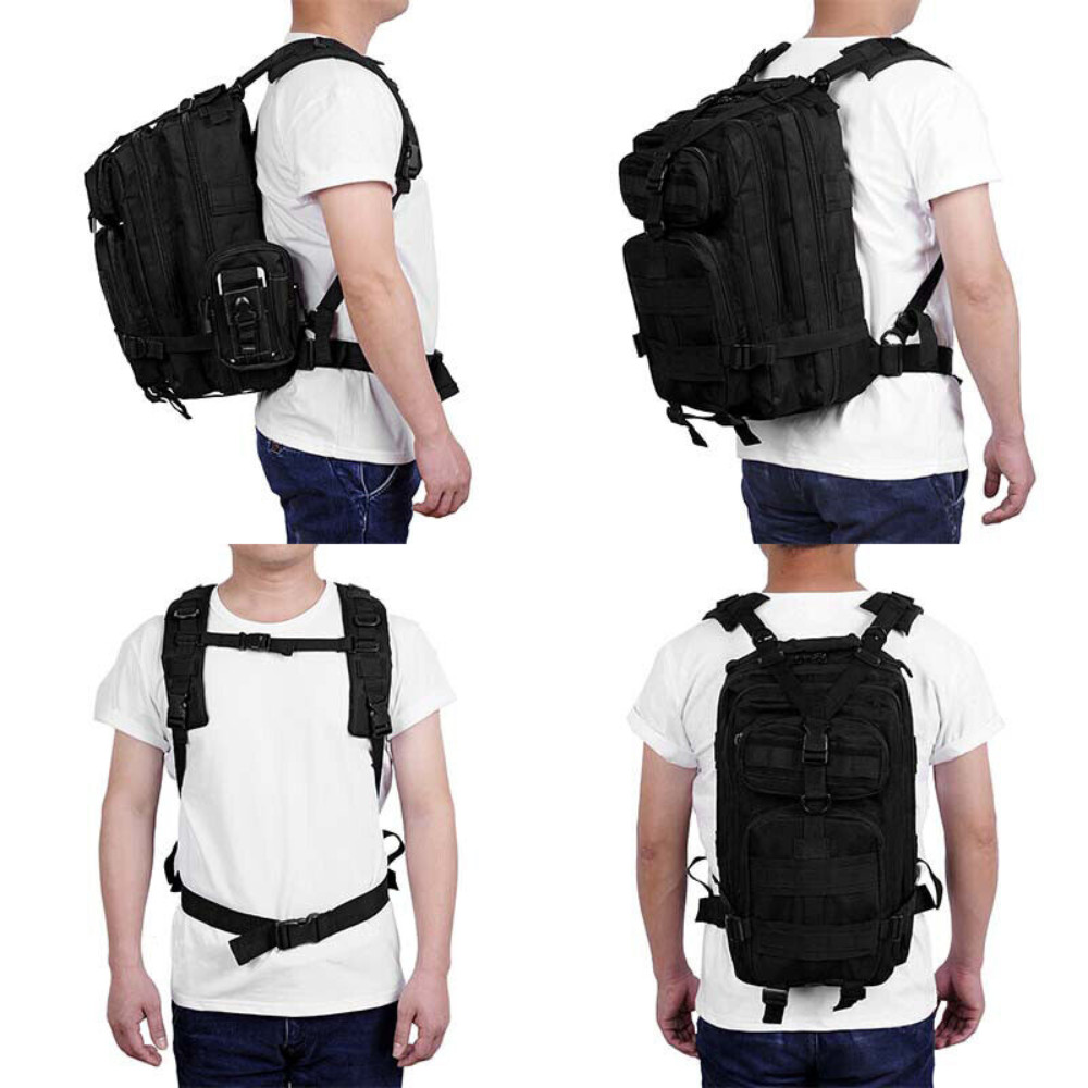 Molle Assault Pack Military Tactical Army Backpack Bug Out Bag Rucksack Daypack