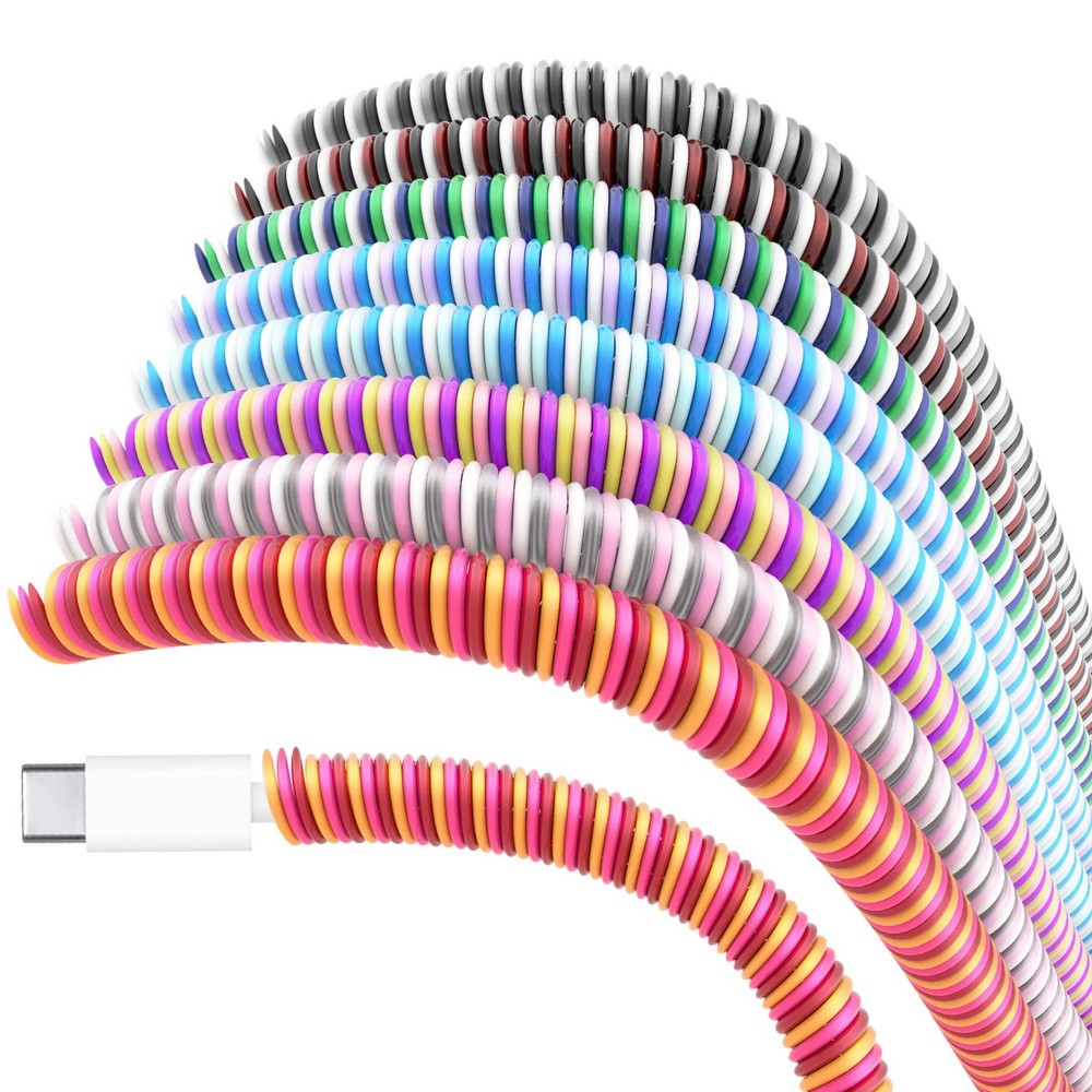 Cable Protector/Wire Repair/Pets Chew Cable Protector/Headphone Saver, 8 Pc S...