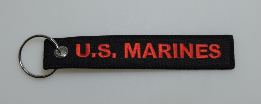 U.S. MARINES Embroidered Keychain