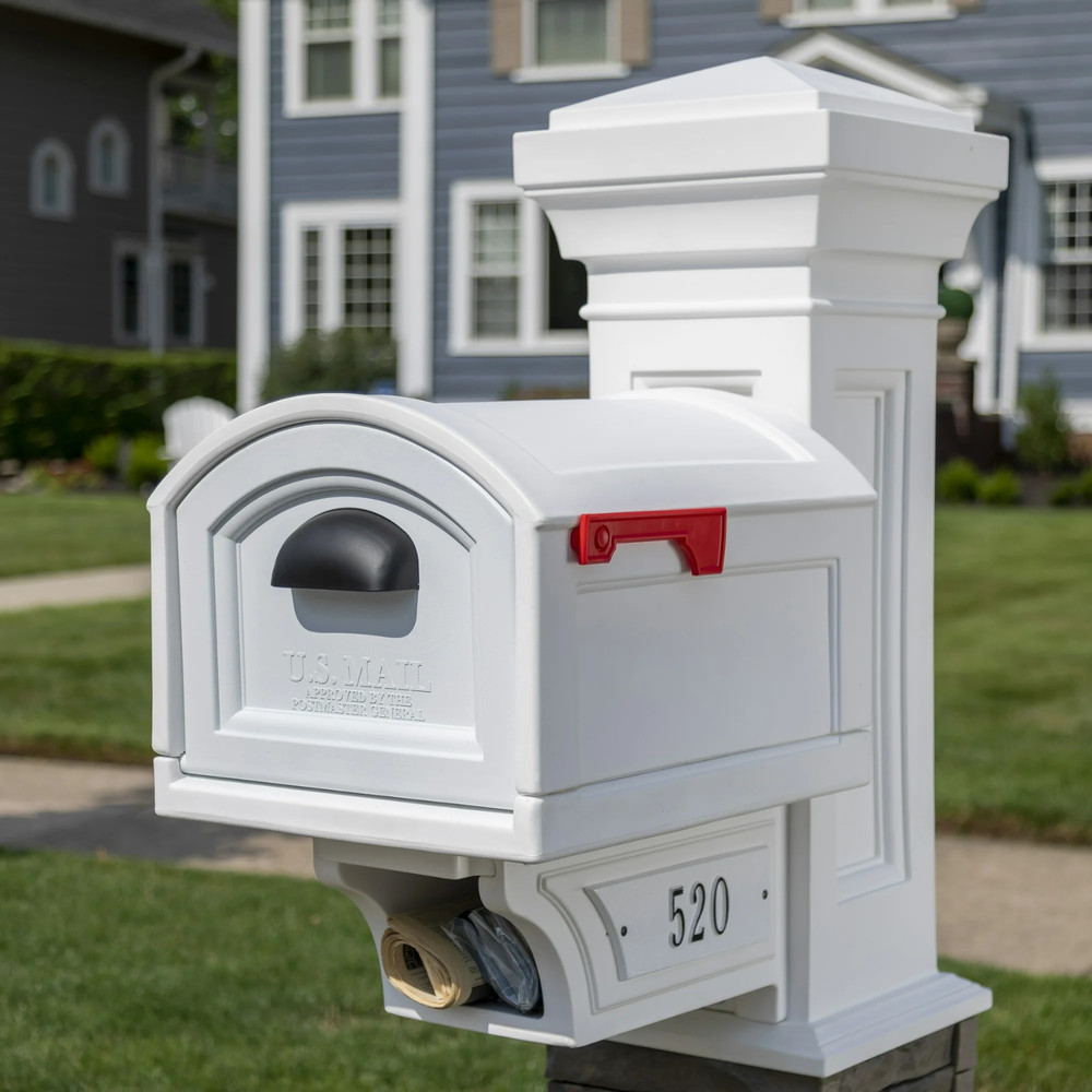 Step2 XL Post Mount Mailbox Heavy Duty Weatherproof Large Capacity
