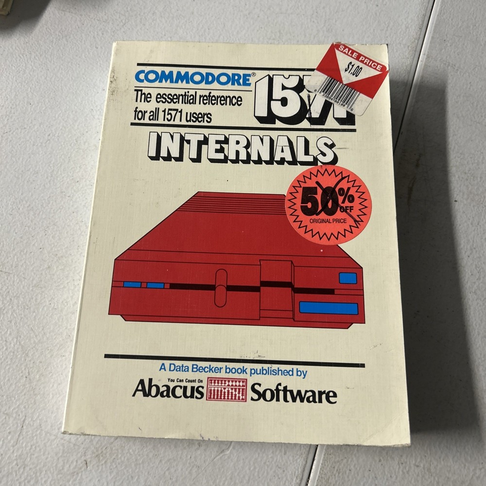 COMMODORE 1571 Essential Reference For All 1571 Internals Abacus Software Book