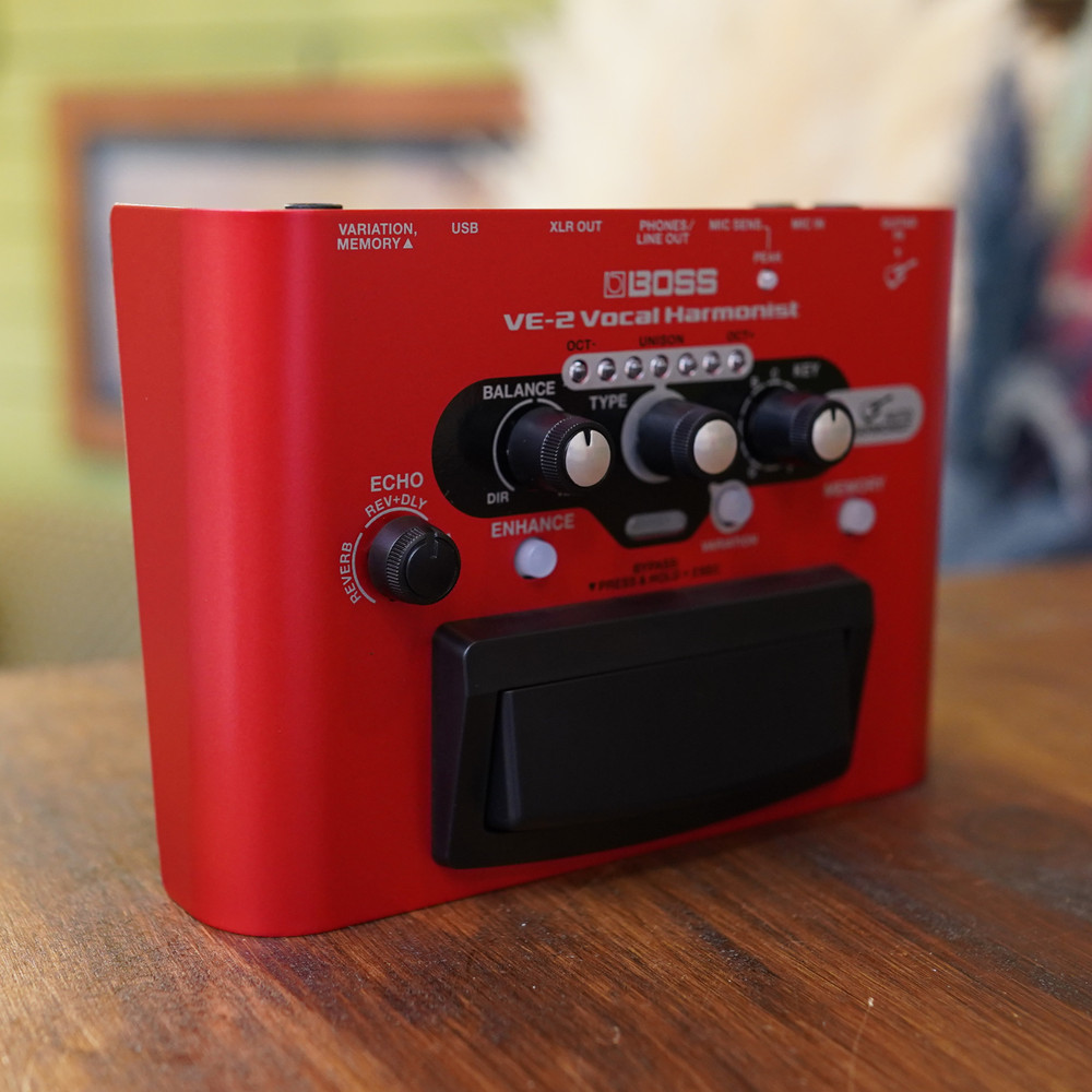 BOSS VE-2 Vocal Harmonist Vocal Effects