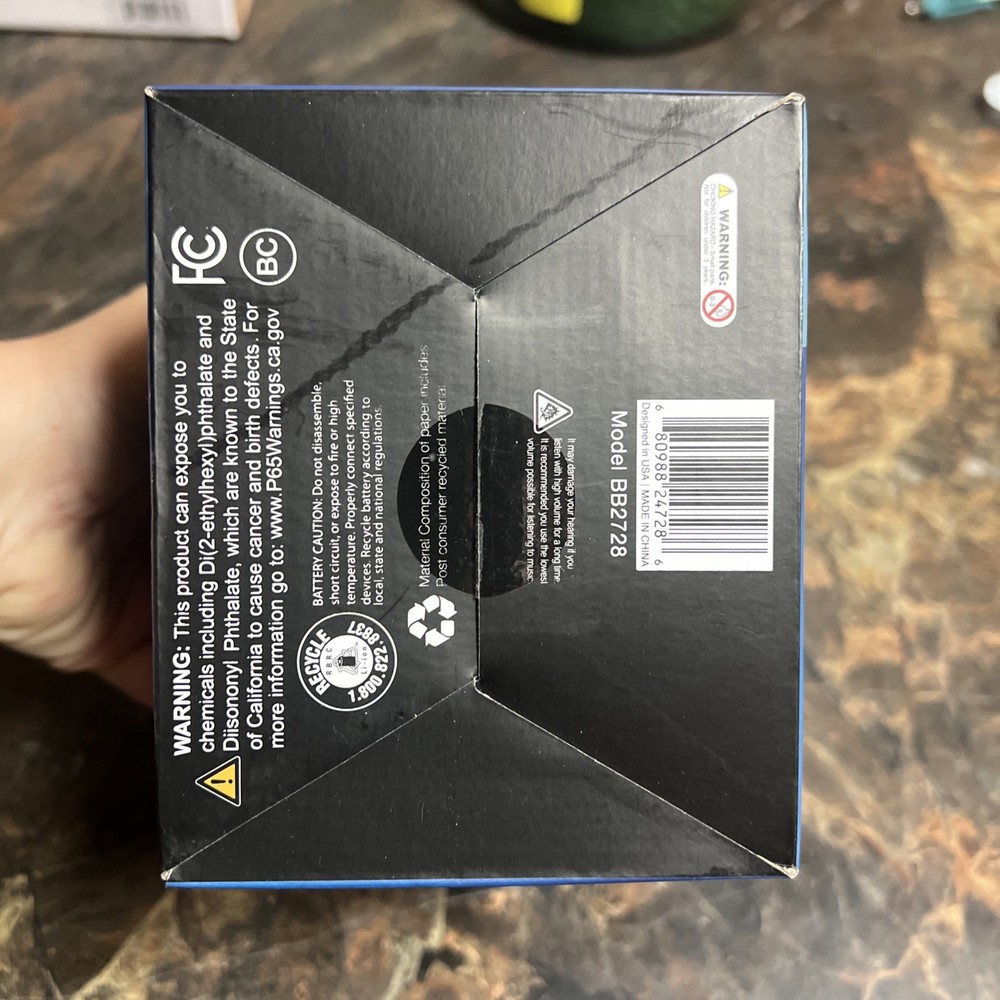 Billboard Portable Bluetooth Speaker - wireless - NEW IN BOX - GREAT GIFT