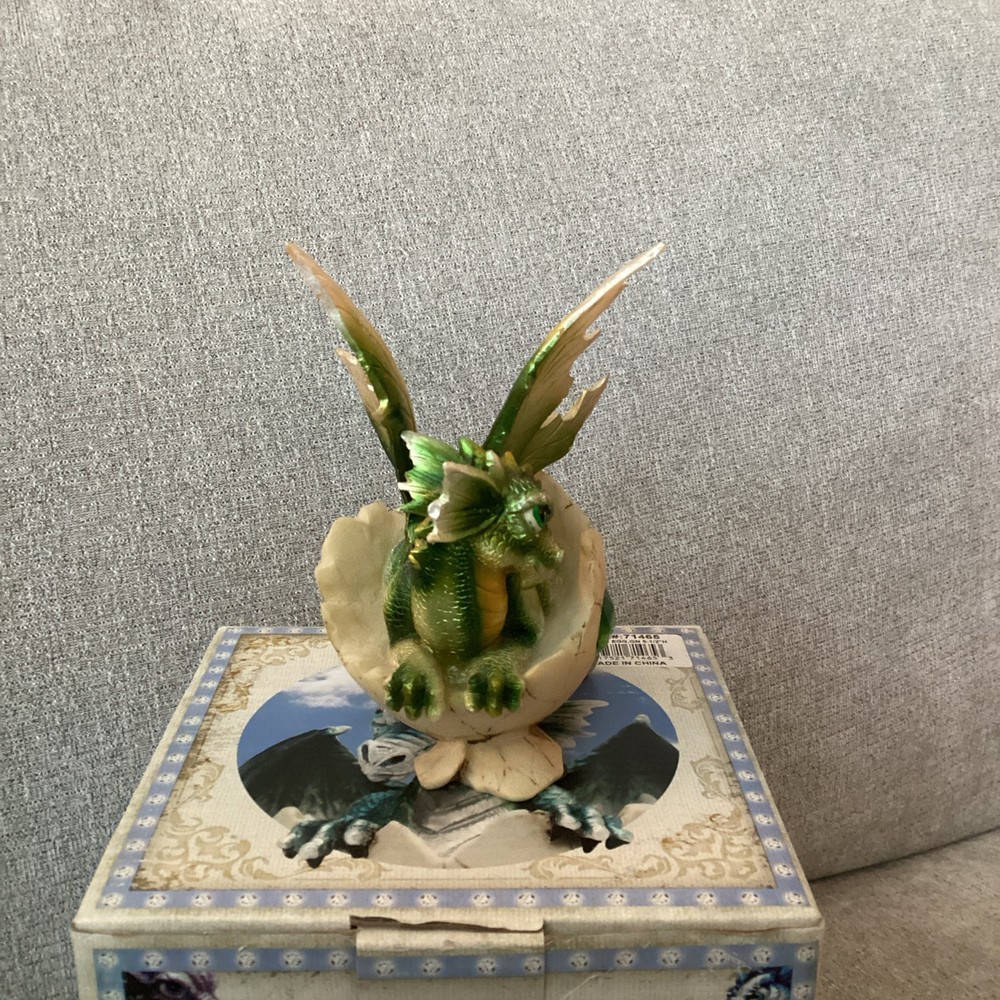 Ebros Birthstone Dragon Egg Statue / August