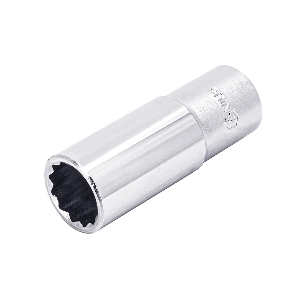 Genius Tools 1/2" Dr. 1-1/16" Deep Hand Socket (12-Point) - 477834