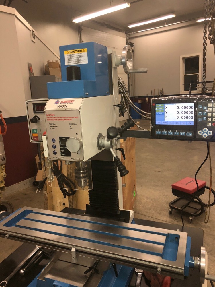 1UM Linear Scale Encoder Digital Readout Display DRO 2/3/4Axis Lathe Mill Drill