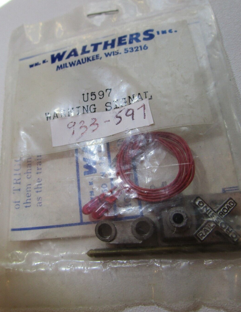 Walthers HO #933-597 Warning Signal Kit