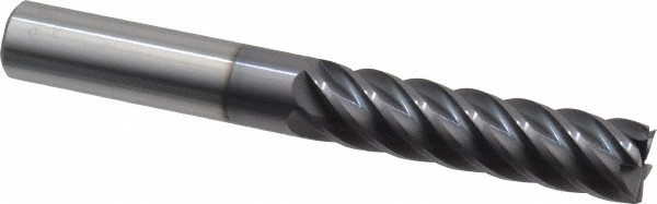 Accupro 1/2", 2" LOC, 1/2" Shank, 4" OAL, 6 Flute, Solid Carbide Square End M...