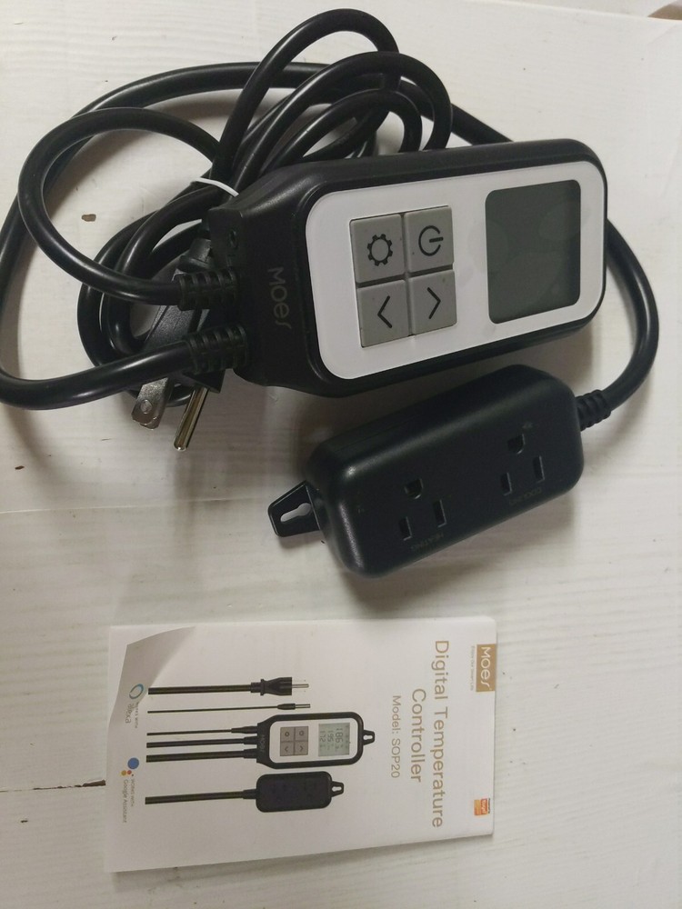 MOES Digital Temperature Controller Model SOP 20 SOP20 #E4