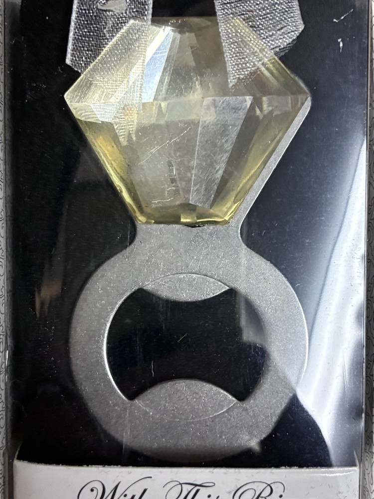 Engagement Ring Bottle Opener