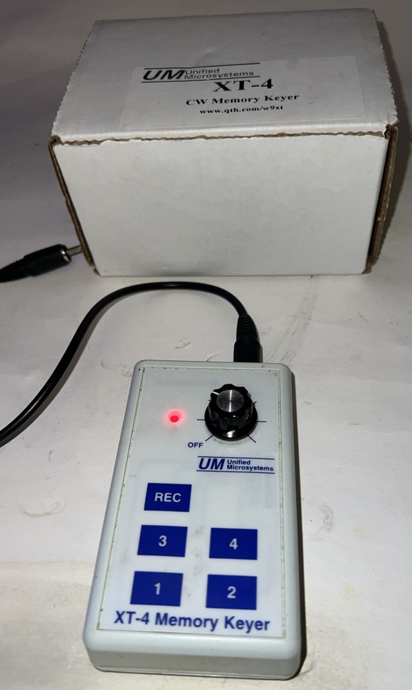 Unified Microsystems XT-4 MK2 CW Memory Keyer