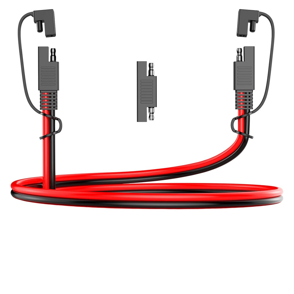 12AWG SAE Extension Cable, 3.3FT SAE Connector Extension Cable Quick Disconnect