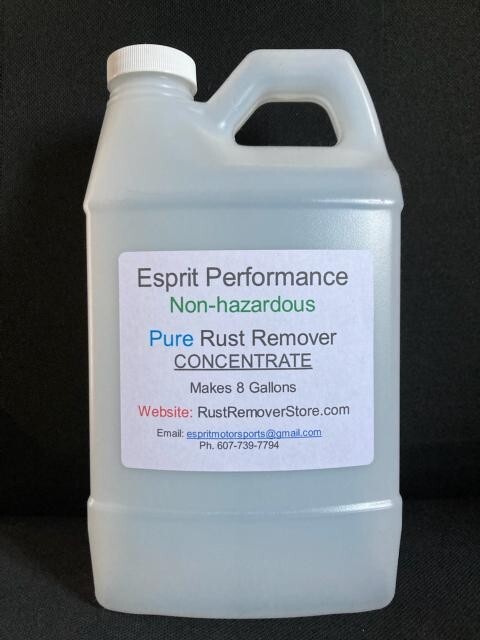Rust Remover  1/2 Gallon PURE CONCENTRATE Makes 8 Gallons