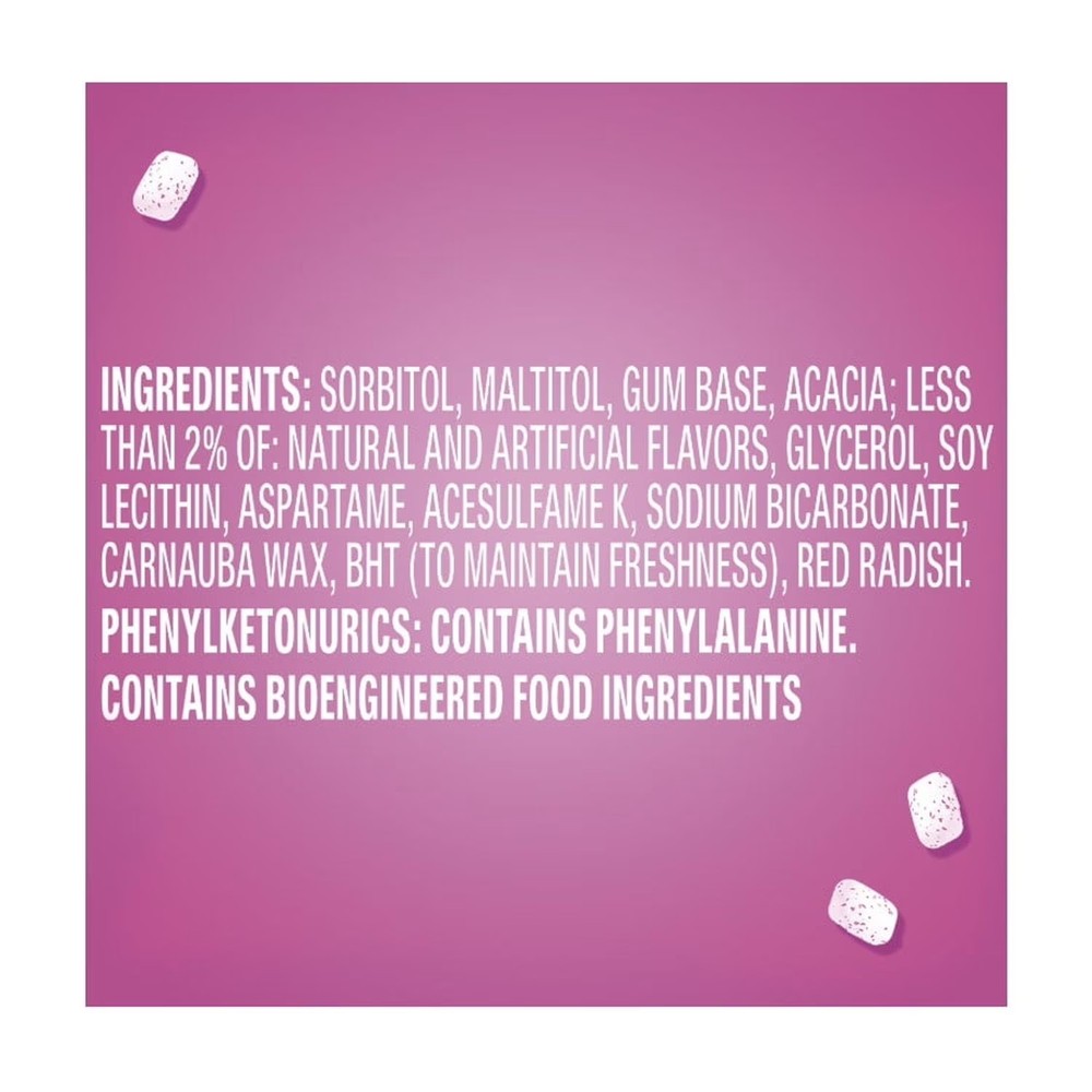 Orbit Bubblemint Sugar Free Chewing Gum, Value Pack - 180 Ct Bag