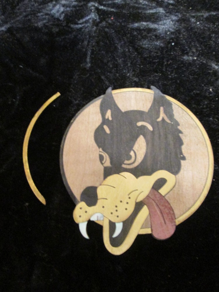 Jerry Garcia Wolf Inlay