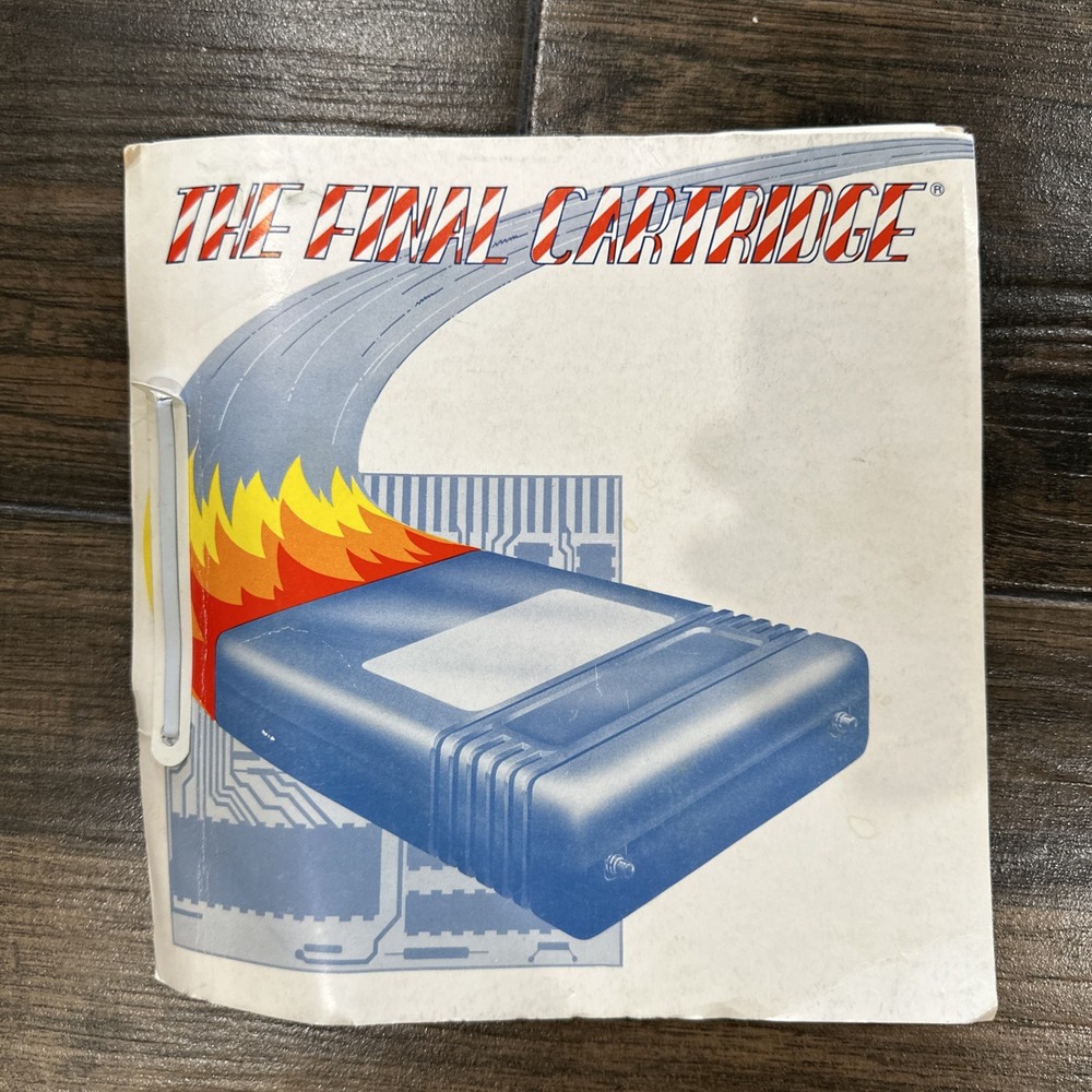 The Final Cartridge Commodore 64 Manual