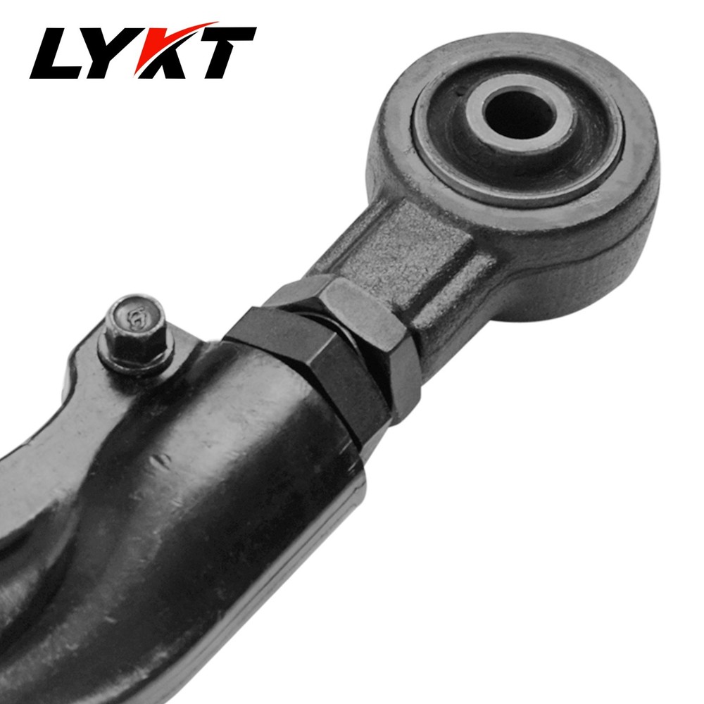 LYKT 2pcs Rear Upper Adjustable Camber Control arms Kit For 2007-2012 Mazda CX-7