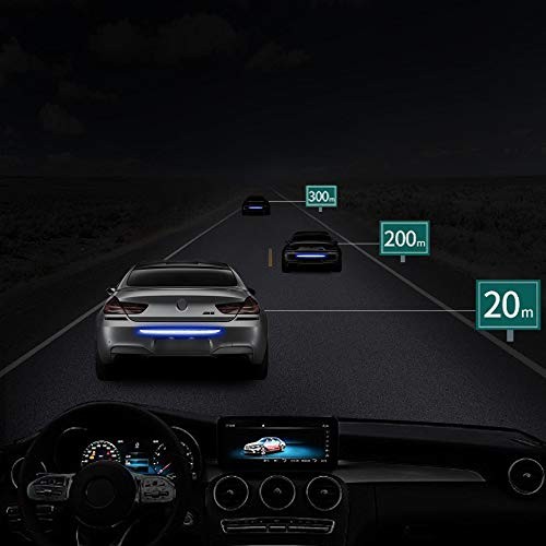 35.2'' Strong Reflective Stripe Stickers High-Intensity Night Visibility Blue