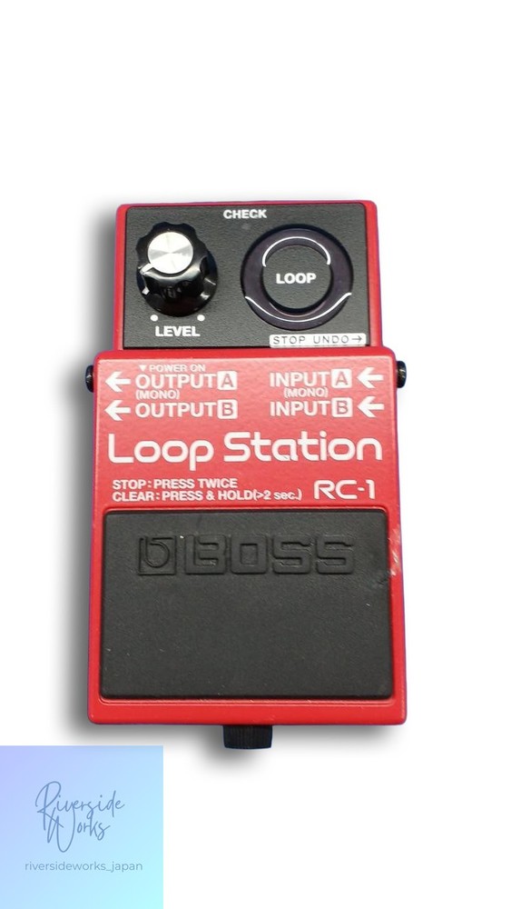 BOSS RC-1 Loop Station Effect Pedal for Guitar Used