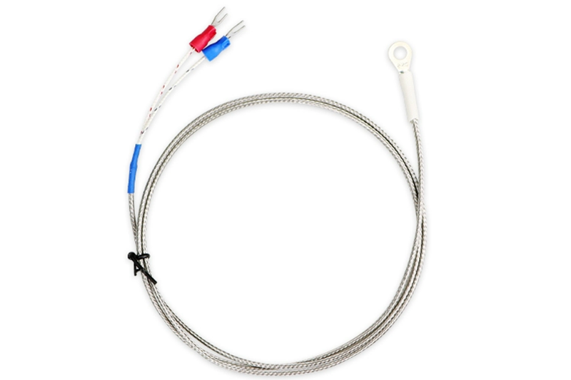 K-type Surface Mount Thermocouple Sensor Inner Hole Diameter 4/5/6MM 1-5 Meters