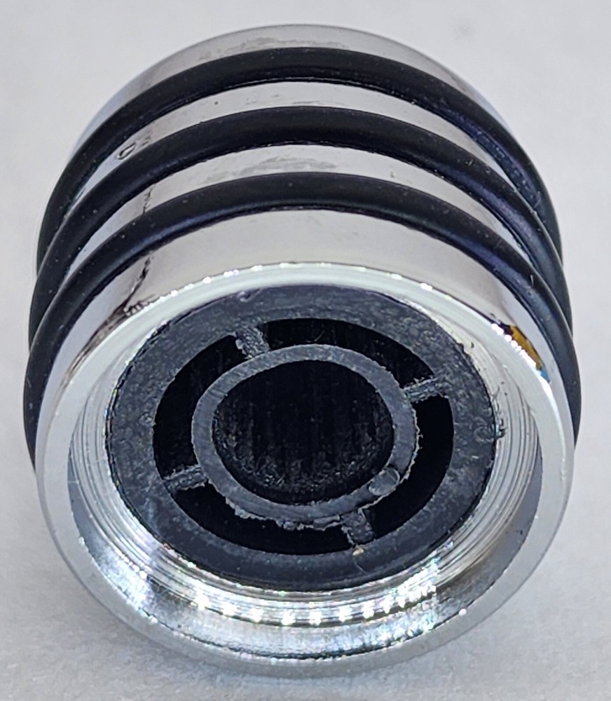 Chrome 3 O-Ring Guitar Knobs For Telecaster 2 Units