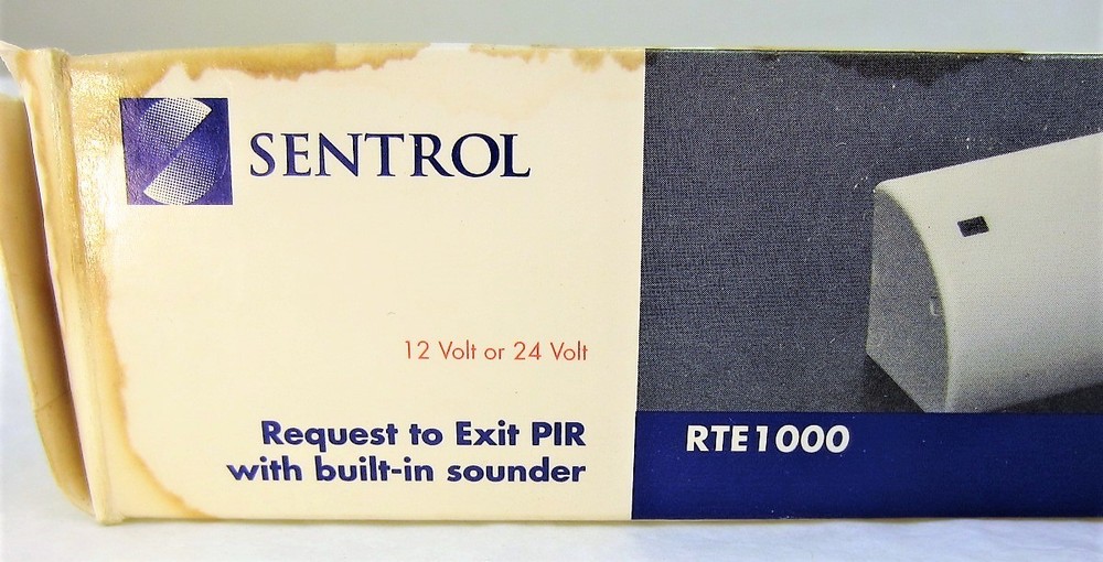 Sentrol RTE1000 Request to Exit PIR New in Box