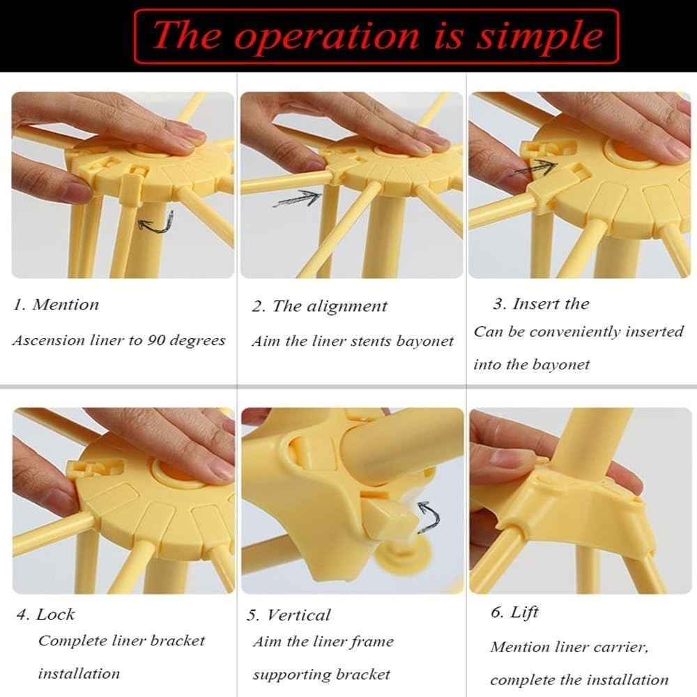 Kitchen Pasta Drying Rack Folding, Spaghetti Drying Rack Noodle Stand with 10...