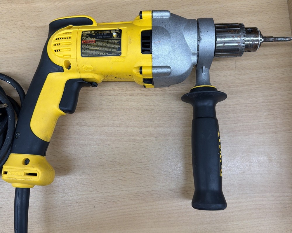 DEWALT DWD210G 1/2” Drill works