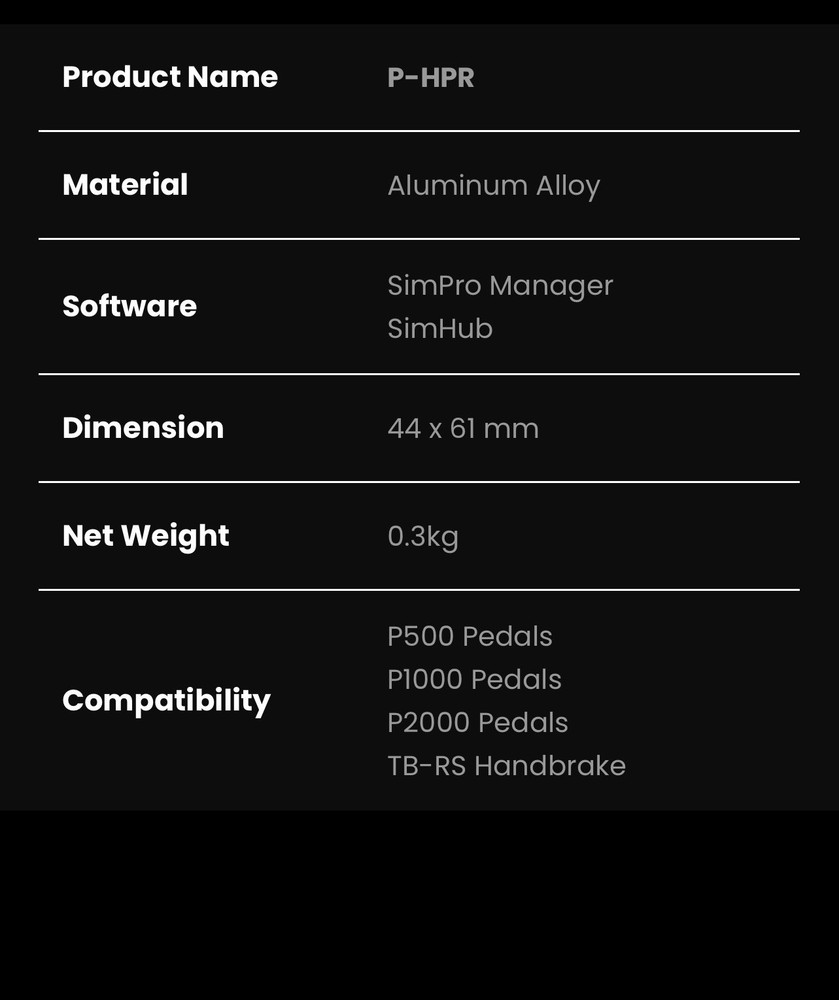 Haptic Pedals Reactor Simagic Formula Drift Keep Racing New