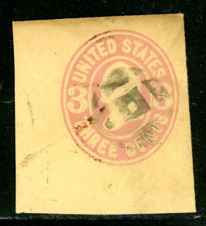 US Scott # U59 - Used - Interesting Cancel           (8-C252)