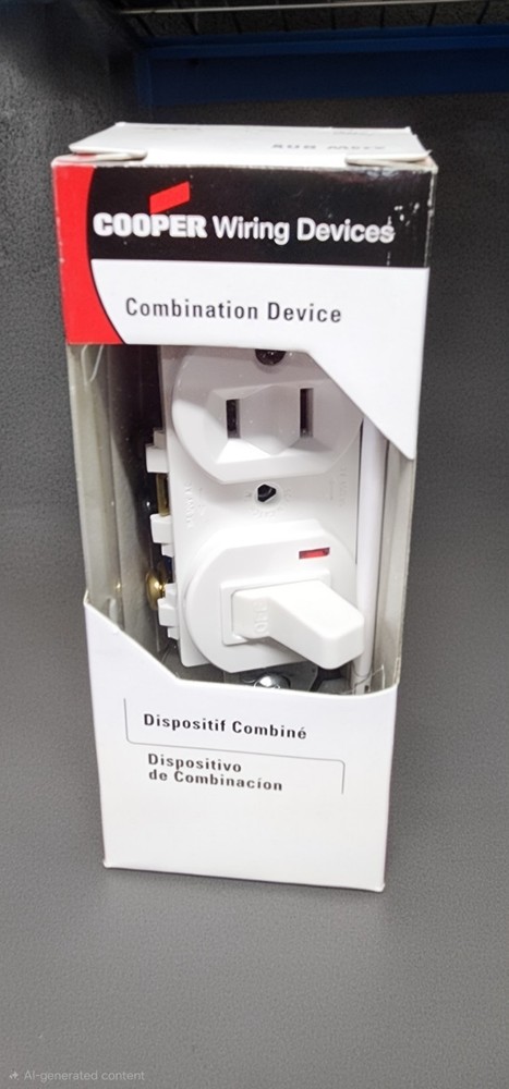 Cooper combination plug switch