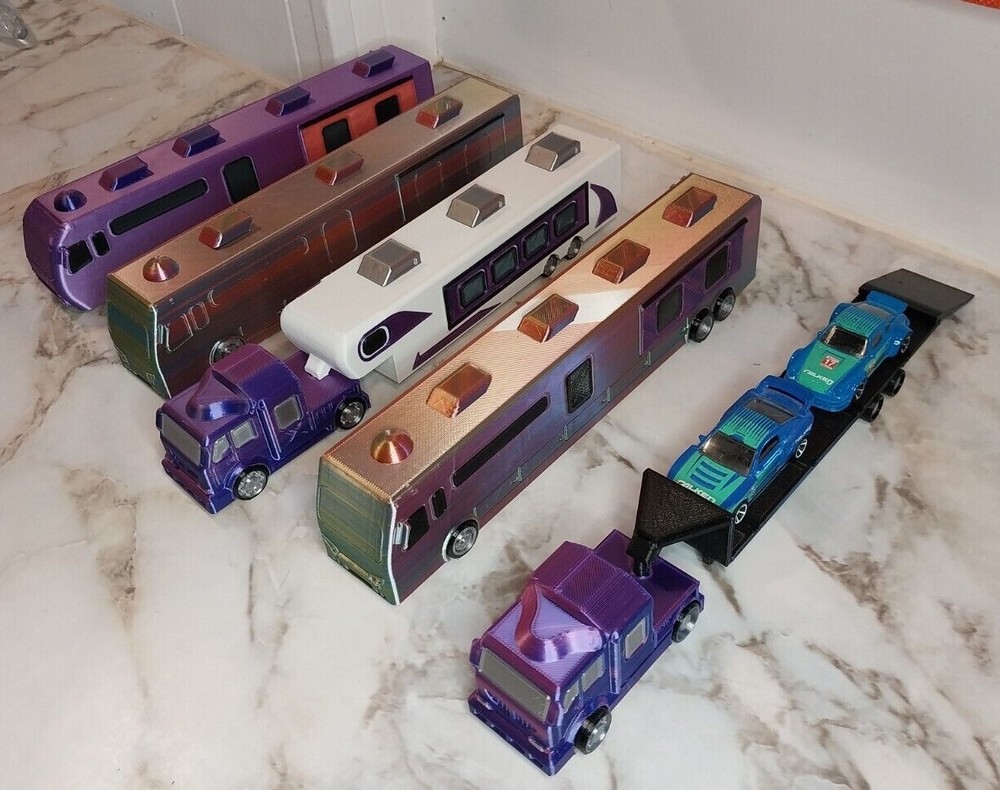 1/64-scale RV Coach Vehicles various