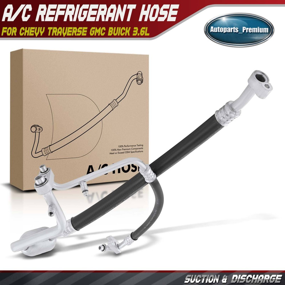 A/C Manifold Hose Assembly-Suction And Discharge Assembly for GMC Buick Chevy
