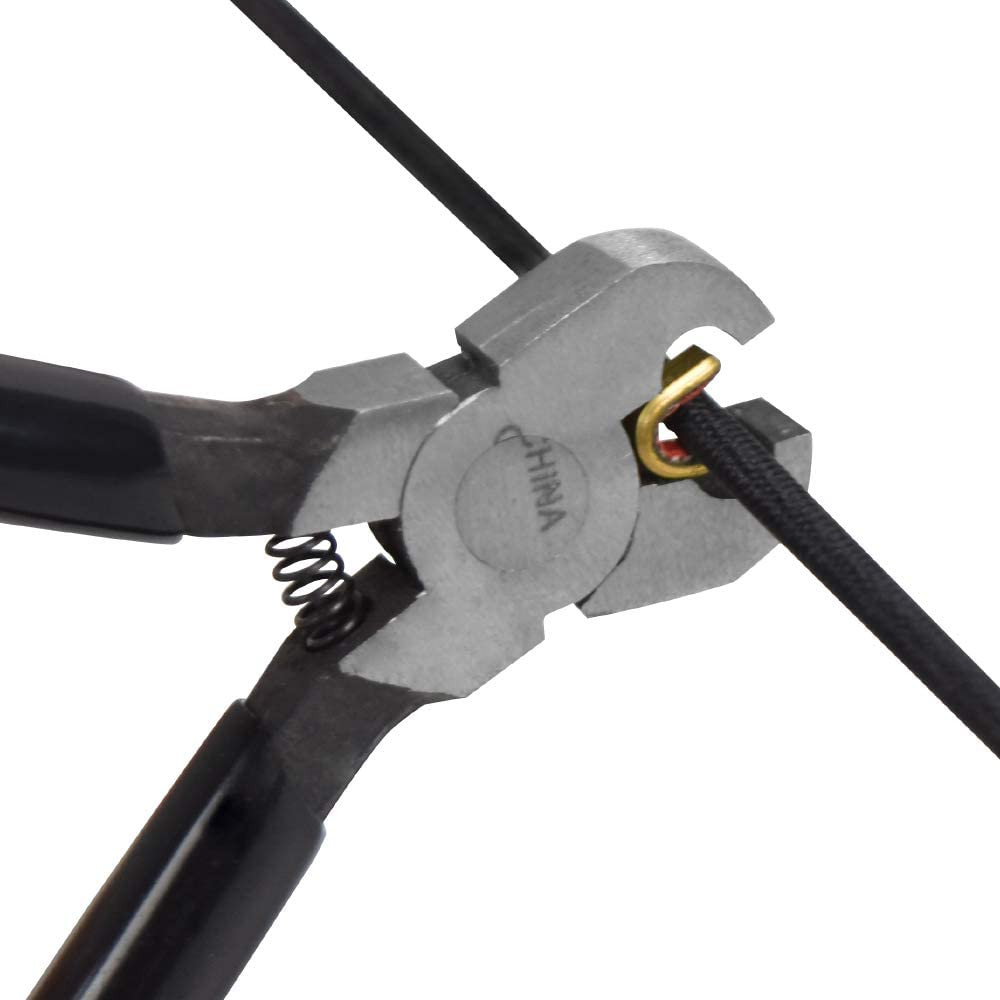 String Nocking Points Pliers Strings Knock Set T Shape Bow Square Ruler Nocking