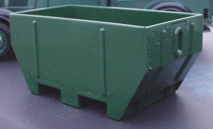 Open Garbage Dumpster Miniature 1/24 Scale G Multi Scale Diorama Accessory Item