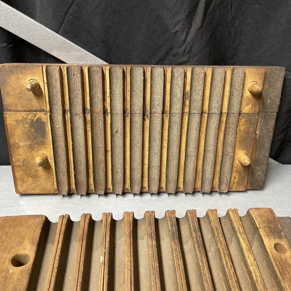 Antique ~ Durex Wooden Cigar Making Mold Press Tool