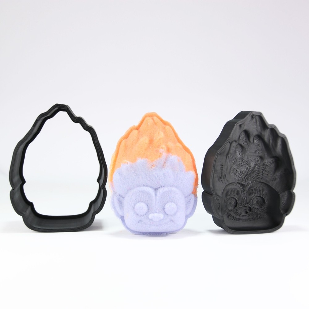 TROLL Bath Bomb Mold, DIY original BathBombs Set 3D Printed Kit