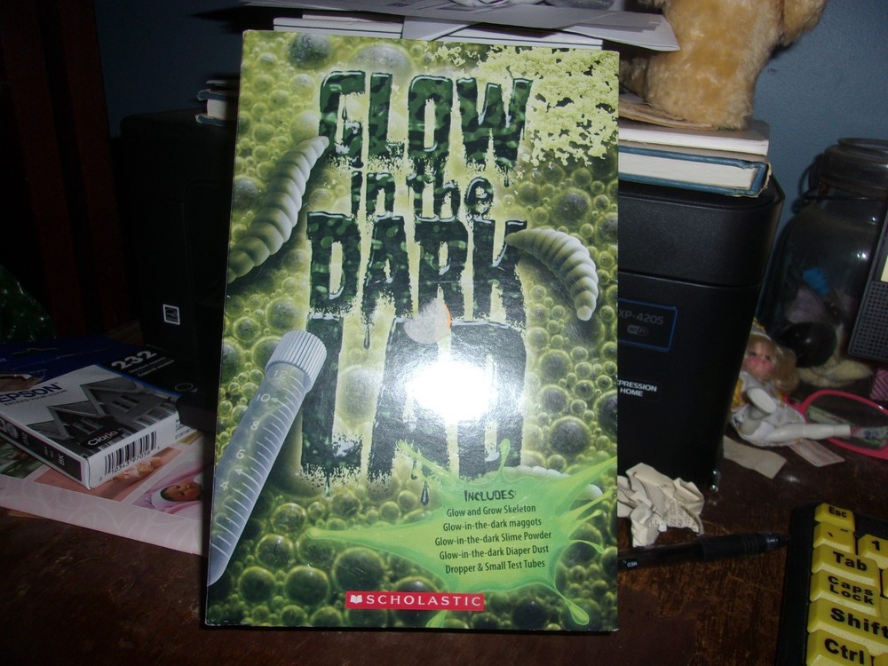 Glow in the Dark Lab kit with book