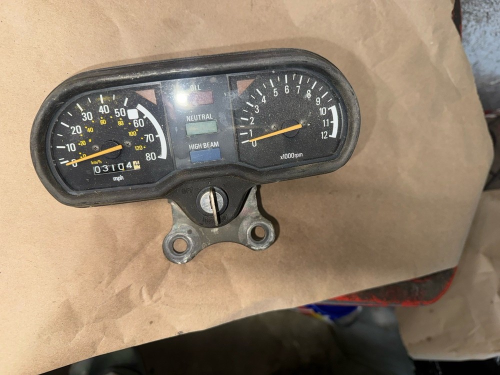 83 yamaha Rx-50 Speedometer Tachometer Ignition Switch