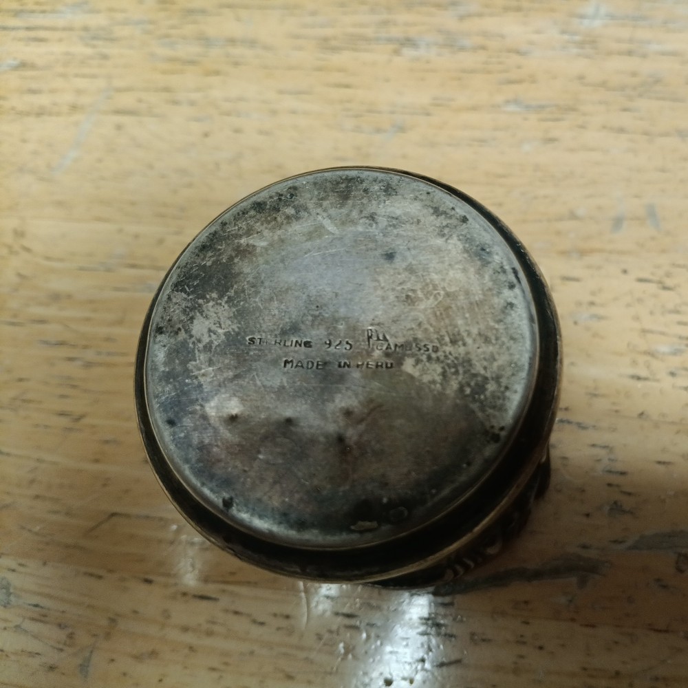 Camusso Peru Sterling Silver Cup 50 Grams
