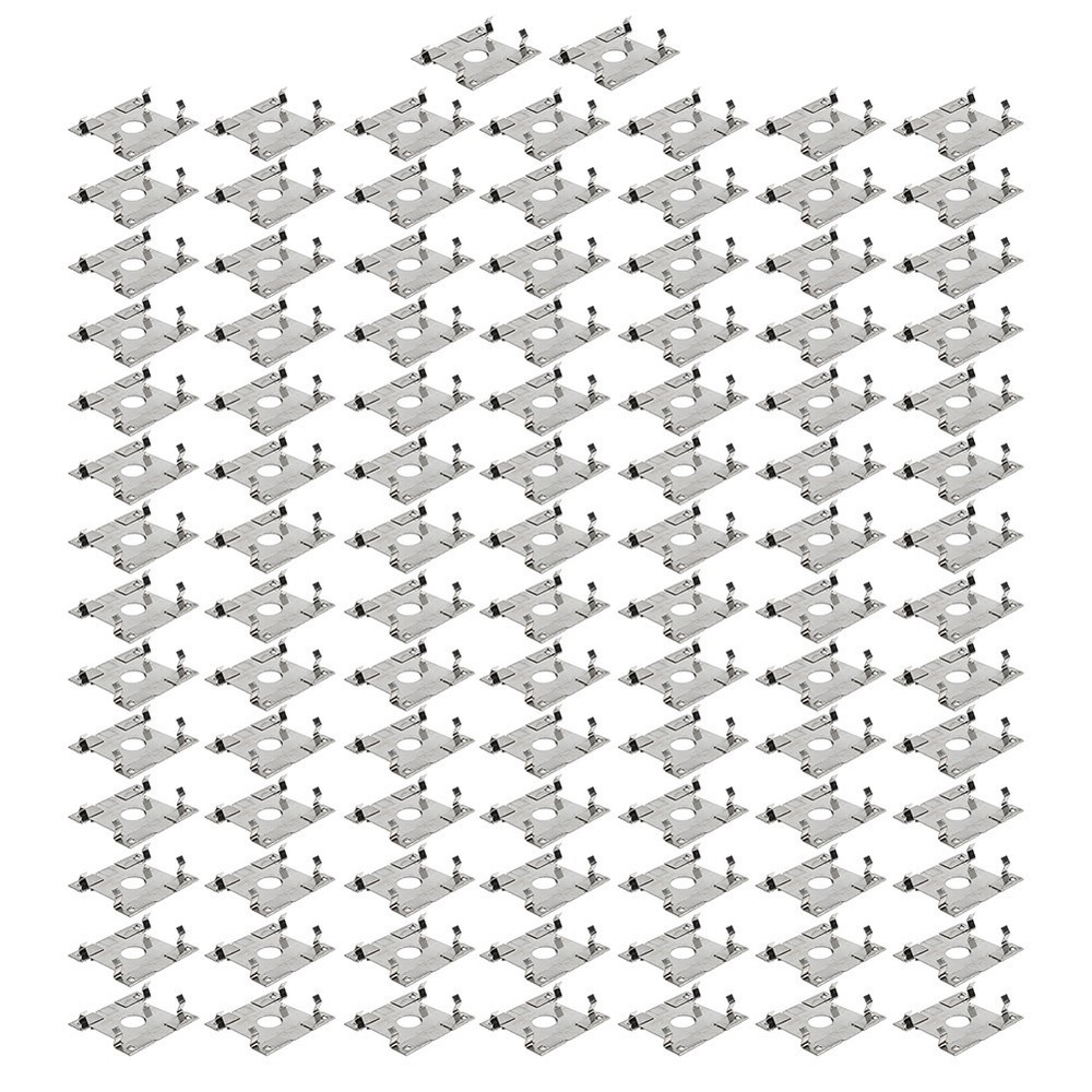 100pcs Solar Panel Grounding Washer Clips Stainless Steel for Rail Systems